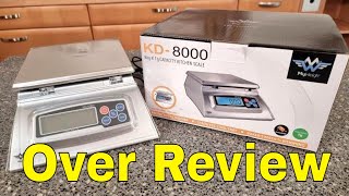 My Weigh KD8000 Kitchen Baker's Scale Over Review 2022 | Programmed to auto shut off