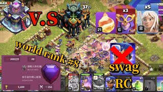 th15 v.s th17 Legend League attack (Dec Day 31~32)(coc superwitch attack)