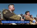 more than 1 000 mariachis attempt to break world record for largest gathering in mexico city