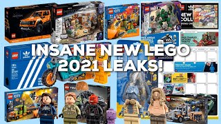 INSANE NEW LEGO 2021 LEAKS! Marvel, Ninjago, City, Technic + MORE!!!!!