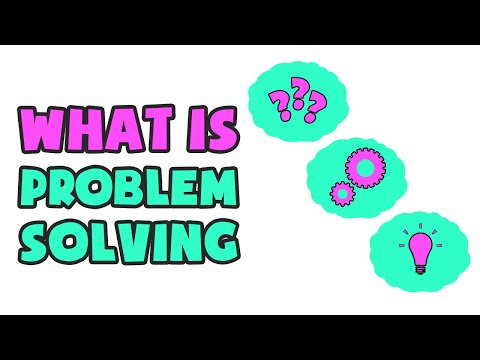 How is problem solving defined?