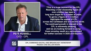 CPL COMBINED DIGITAL AND BROADCAST VIEWERSHIP PASSES ONE BILLION MARK