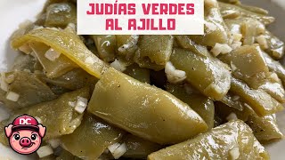 Judías Verdes Salteadas al Ajillo 🫛 ¡Receta con Judías!