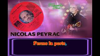 Karaoke Tino - Nicolas Peyrac - Le vin me saoûle - Avec Choeurs