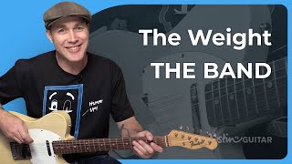 How to play The Weight by The Band | Guitar Lesson