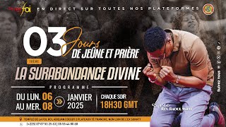 🔥JEÛNE ET PRIÈRE (3EME JOUR) - 08 JANVIER 2025 / TEMPLE DE LA FOI✨🔥