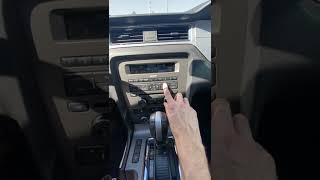 2014 Mustang Choose Bluetooth for audio source