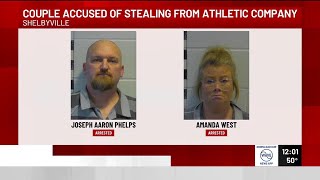 Employee and her husband accused of stealing thousands from local athletics company