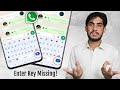 Enter Key Missing Problem In Whatsapp Keyboard | WhatsApp Me Enter Key Button Show Nahe Horaha