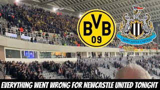 Newcastle 0-1 Dortmund - I’M SORRY BUT WE THAT MATCH WAS BAD TONIGHT !!!!!