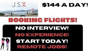 JSX Hiring! $144 A Day! Work When You Want Remote Jobs No Experience No Interview + Start Today