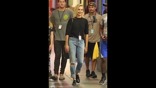 Margot Robbie spotted for the first time on set of Quentin Tarantino's Once Upon a Time in Hollywood