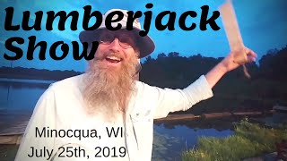 Lumberjack Show in Woodruff, Wisconsin | North Woods Traditions