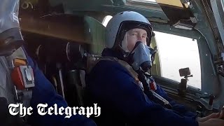 Putin flies in cockpit of new nuclear bomber