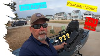 Lowrance Active Imaging Transducer Installation on a Hobie Guardian Mount