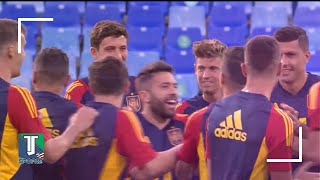 WATCH: The LAST training of the Spanish National Team to FACE Switzerland