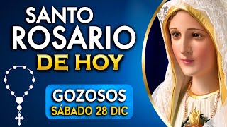 🌹El SANTO ROSARIO de HOY | Sábado 28 de diciembre 2024 🌹 Misterios Gozosos