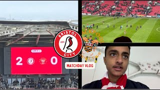 SCOTT AND MEHMETI SHINE AS CITY DOMINATE! | BRISTOL CITY 2-0 BLACKPOOL | MATCHDAY VLOG