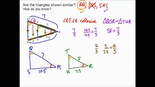 8.3d notes Triangle Proportionality Theorem