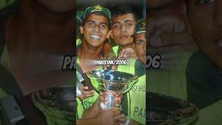 ALL UNDER 19 WORLD CUP WINNERS LIST 1988/2022 WHO WILL WIN UNDER 19 WC 2024 #cricket #youtubeshorts