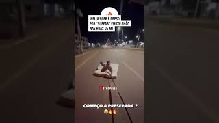 Influencer é preso por \