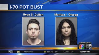 2 arrested in Saline County with 32 pounds of pot