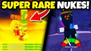 I USED The SUPER RARE NUKES In FISCH Roblox!