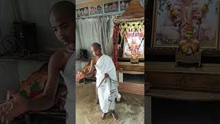 Srila Prabhupada Arati ll guripuja ଗୁରୁ ପୂଜା #shorts #iskcon #bhakti#bhajan  #trending #ytshorts #yt