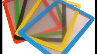 Frames 4 Docs Self-Adhesive and Magnetic Document Frames from Cupboards Direct Ltd