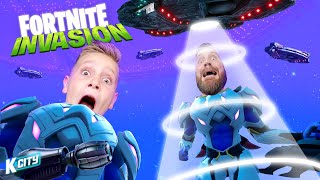 Abducted by ALIENS in FORTNITE! (Season 7) K-CITY GAMING