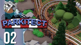 Our First Coaster | Cedar Creek | Parkitect Ep.2