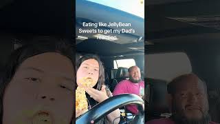 Eating like jellybean sweets #funny #prenup #funnyprank #haaha