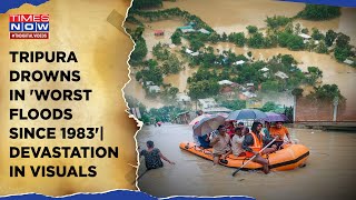 Tripura Drowns| Roads Washed Away, Houses Destroyed, Thousands Homeless| 'Worst Floods Since 1983'