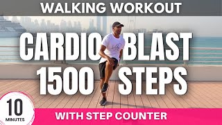 Walking Workout Cardio | 1500 Steps at Home