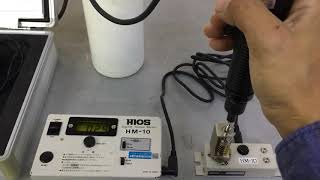 Test torque HIOS with delvo screwdriver