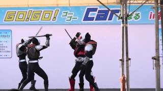 仮面ライダードライブ　第5話　2/2　後半　ショー　動画　Kamen Rider Drive　2014/10/26