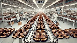 How Birkenstocks are Made in a Factory | Birkenstock Factory Process