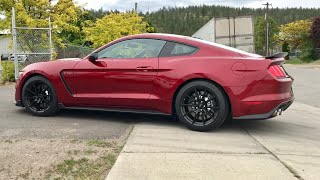 2018 Shelby GT350 cold start/exhaust