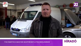 Folyamatos a magyar segítségnyújtás Ukrajnában