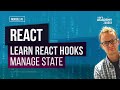 React Hooks - How to Manage the React State with Hooks (useState, useReducer) for Beginners