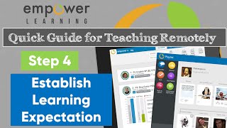 Remote Learning: Establish Learning Expectation