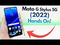 Motorola Moto G Stylus 5G (2022) - Hands On & First Impressions!