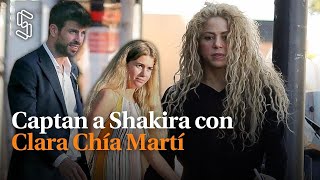 Captan a Shakira con Clara Chía Martí, amante de Gerard Piqué