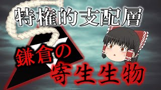 鎌倉・真の支配者　幕府に巣食う寄生生物【鎌倉幕府滅亡シリーズ・特権的支配層】