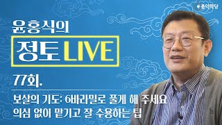 [정토 LIVE] 230702(일)_보살의 기도: 6바라밀로 풀게 해 주세요/의심 없이 맡기고 잘 수용하는 팁_종교·철학 관련 Q\u0026A_77회