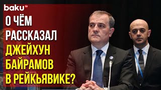 Министр Джейхун Байрамов Выступил на Саммите СЕ в Столице Исландии