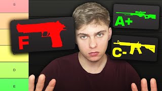 The ULTIMATE CS2 Weapon Tier List