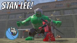 LEGO Marvel Super Heroes - Stan Lee Gameplay and Unlock Location