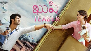 Vijay Devarakonda Kushi Movie Official Teaser || Samantha || Shiva Nirvana || Telugu Trailers || NSE