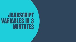 JavaScript Variables Explained in 3 Minutes — var, let & const Made Simple.